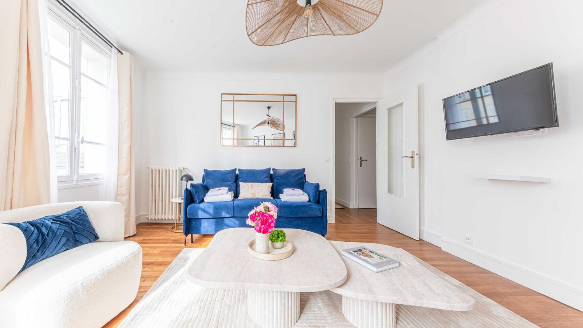 Bright & Charming Apartment - 1Br-4P - Montmartre Párizs Kültér fotó