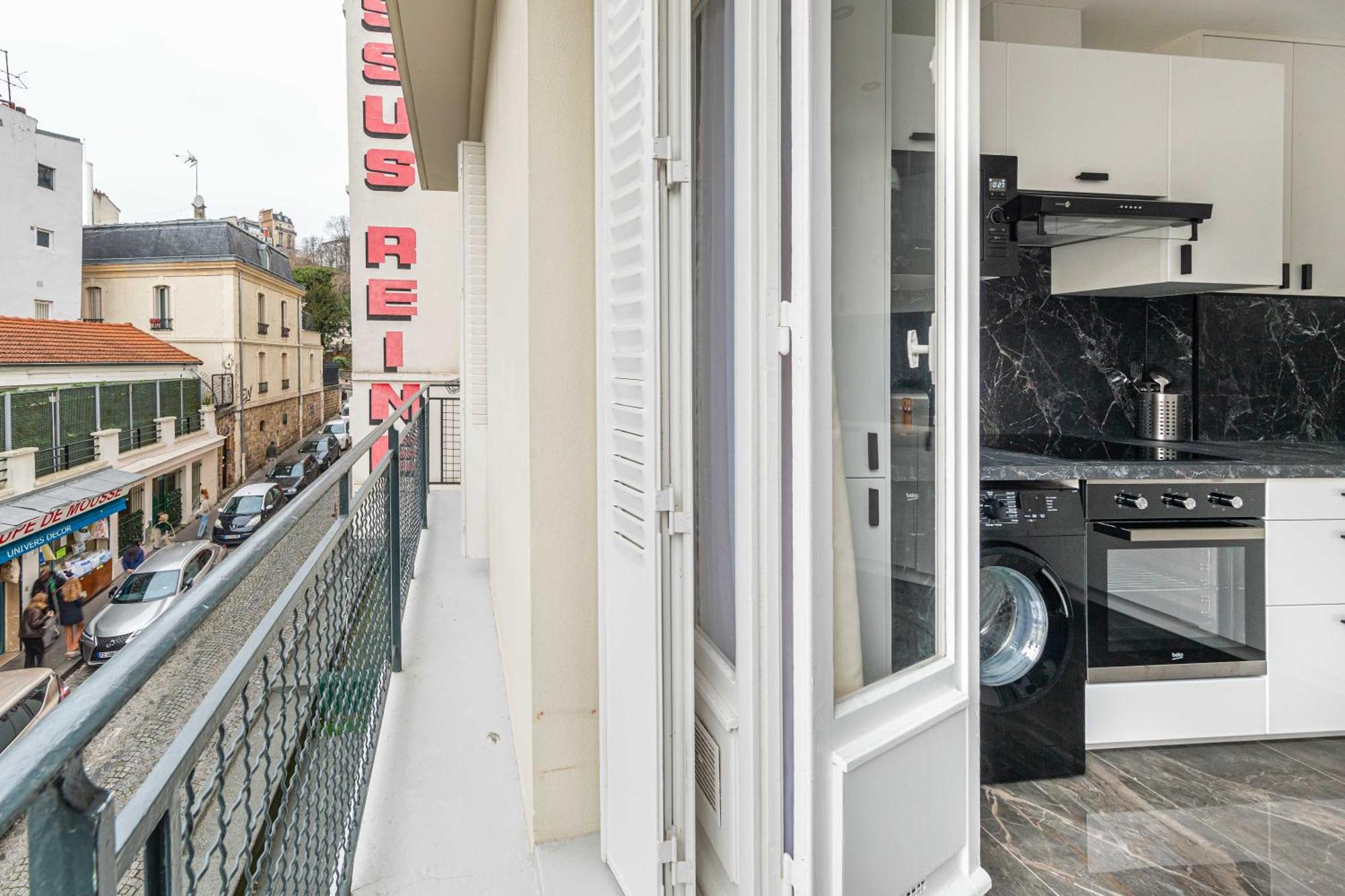 Bright & Charming Apartment - 1Br-4P - Montmartre Párizs Kültér fotó
